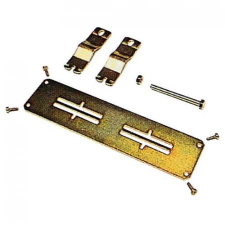 ABB VX4LWNJ6 Kabelzugentlastung 440er Seite VMS Trägerplatte mit einer Schelle, maximal 3 Zugentlastungen möglich VE 1