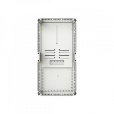 ABB VF63HT-Q Zählergehäuse o.D 640x320x130 VMS 63 Geh.-Unterteil mit Tragplatte für 3-Punkt-Zähler VE 1