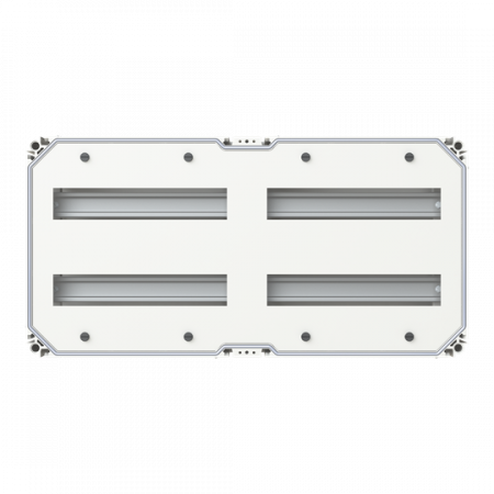 ABB V63BWDJ6 RE-Gehäuse 320x640 2R a.28TEo.D VMS 63 Normfeldgeh. 56TE ohne Deckel VMS 63 quer alle Seiten offen VE 1