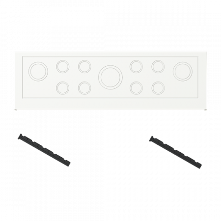 ABB VX4EWNJ9 Fl44 1xM50/40+2xM40/32+8xM25/20 VMS40 Flansch mit Befestigung VE 1