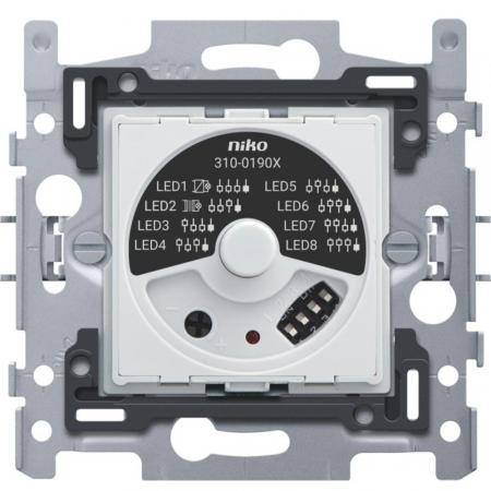 Niko 310-01900 – Sockel für Universal-Drehdimmer mit PLC-Entstörung 5–325 W 3-drahtig