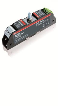 ABB OVR RS485 Überspannungsableiter 15 V, 300 mA, 1 Ohm, 45 MHz, 1DA RS485 Schnittstelle