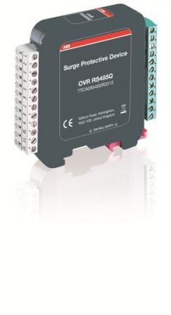 ABB OVR RS485Q Überspannungsableiter 15 V, 300 mA, 1 Ohm, 45 MHz, 4DA RS485 Schnittstelle
