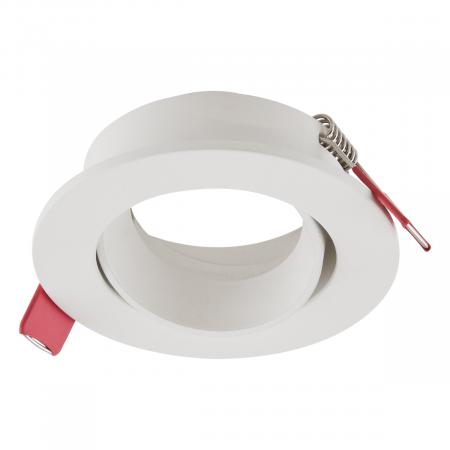 EVN Decken-Einbaustrahler für Niedervolt GU5.3 Leuchtmittelrund weiß IP20 12V EinbauØ68