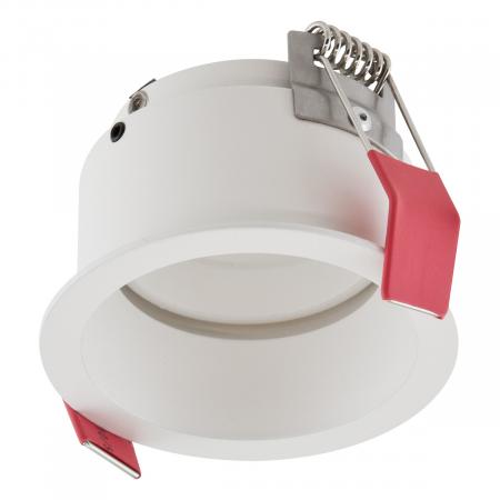 EVN Decken-Einbaustrahler für Niedervolt GU5.3 Leuchtmittelrund weiß IP20 12V EinbauØ68