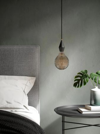 Nordlux E27 Avra Dent LED-Filament Leuchtmittel 2W Extra Warmweiß Rauchfarben