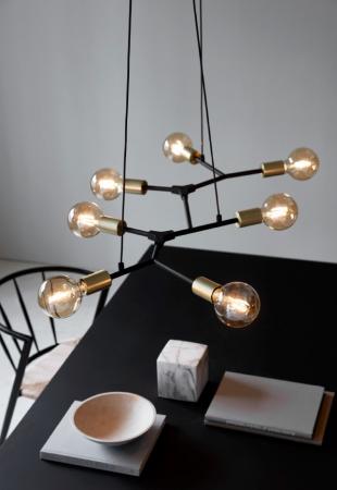 Nordlux E27 Classic Globe Deko LED-Filament Leuchtmittel  5,4W Honigfarben