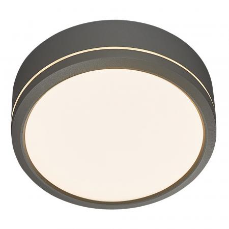 Nordlux Ava Smart LED Decken- und Wandleuchte, grau, 9,5 W, 2700 K, 600 lm, Bluetooth