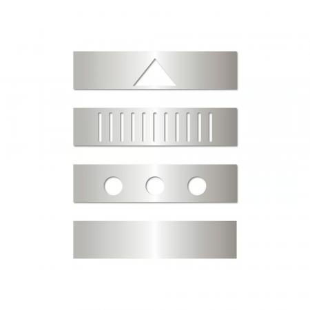 NL Imposante Rostoptik Außenwandleuchte Fold Cortenstahl mit up / down Funktion veränderbare Abstrahlvarianten