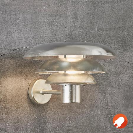 Nordlux Kurnos 35 Terrassen Leuchte Verzinkt