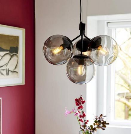 Nordlux Ivona Pendelleuchte 4-flammig in Schwarz