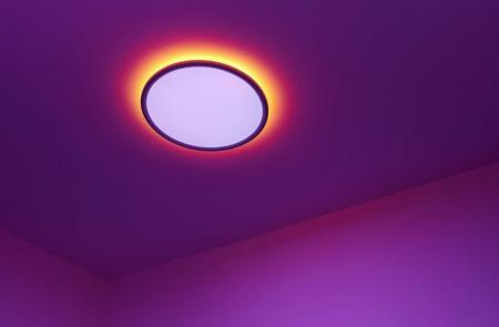 Nordlux Liva Smart LED Deckenleuchte 21W Schwarz – 2700–6500K 2100lm IP54 Bluetooth