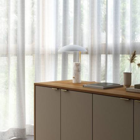 Nordlux Mademoiselles moderne Tischlampe Weiß GU10 angenehmes Licht