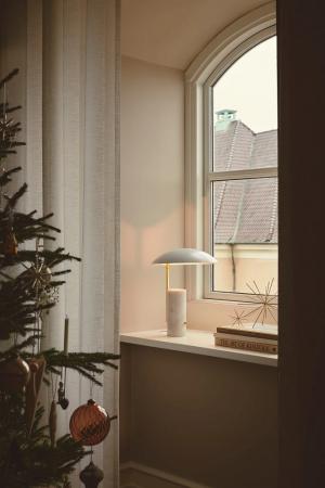 Nordlux Mademoiselles moderne Tischlampe Weiß GU10 angenehmes Licht