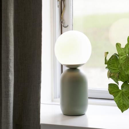 Nordlux Notti moderne Tischlampe E14 Grün nordischer Designausdruck