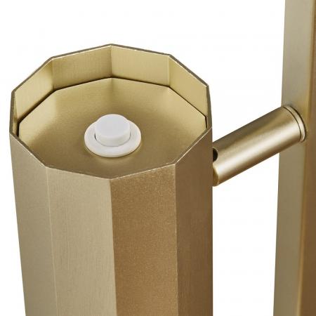 Nordlux Alanis morderne Tischleuchte Messing GU10 minimalistisches Design