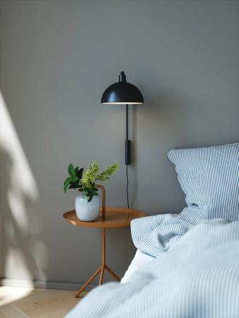 Nordlux Ellen Wandleuchte in Schwarz 20cm