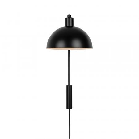 Nordlux Ellen Wandleuchte in Schwarz 20cm