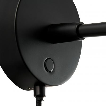 Design For The People Darci Short Wall Light Black – moderne Designer-Wandleuchte von Bjørn + Balle