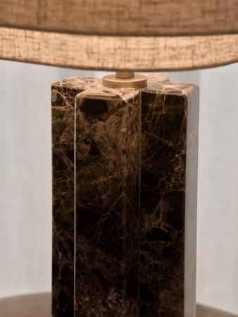 Design For The People Takai Marble Tischleuchte Beige – elegante Designerleuchte aus Marmor