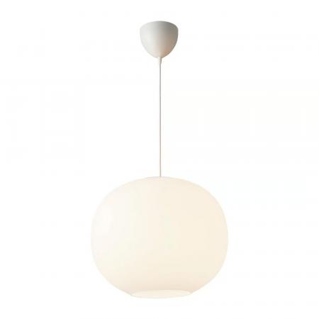 Design For The People Pendelleuchte Opal Weiß Glas – elegante Designer-Hängeleuchte von Sofie Lefèvre