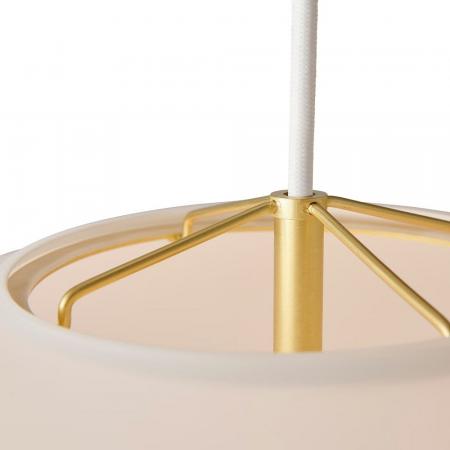 Design For The People Pendelleuchte Opal Weiß Glas – elegante Designer-Hängeleuchte von Sofie Lefèvre