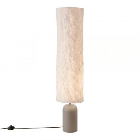 Design For The People Talli Stehleuchte Braun – skulpturale Designer-Stehleuchte aus Tyvek