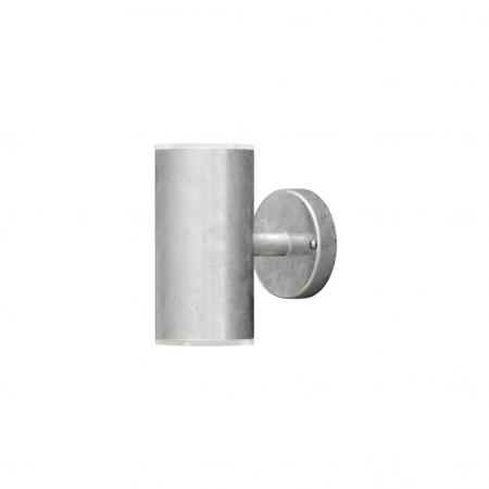 Konstsmide 590-320 Ull Wandleuchte galvanisierter Stahl, Polycarbonat Glas (bruchsicher und schlagfest), handmade in EU