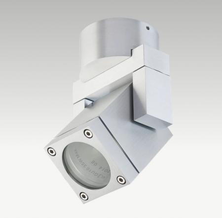 EVN Schwenkbarer Decken Spot Quadratisch Aluminium IP54 feuchtraumgeeignet