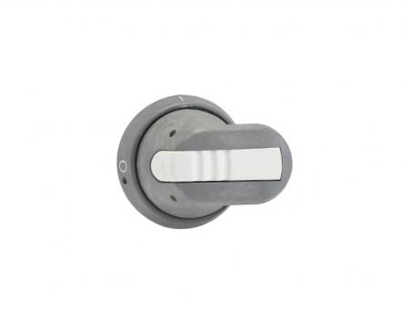 ABB OHG45J6 Pistolengriff grau 45 mm Wellen-ø 6 mm IP65 Beschriftung 0 OFF-1 ON
