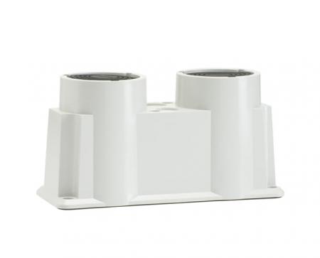 ABB OEZXC12L Kabelflansch für Kunststoffgehäuse Durchmesser 2x30-60 mm II/C-Flansch
