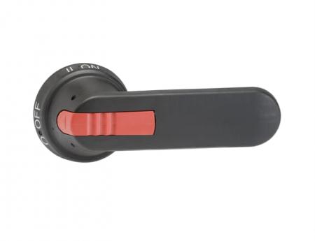 ABB OHB125J12E311 Pistolengriff schwarz 125 mm Wellen-ø 12 mm IP65 Beschriftung I-0-II