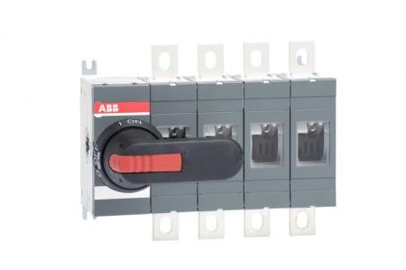 ABB OT400E04P Lasttrennschalter 4-polig 400 A, mit Griff und Welle