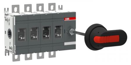 ABB OT200E40P Lasttrennschalter 4-polig 200 A, mit Griff und Welle