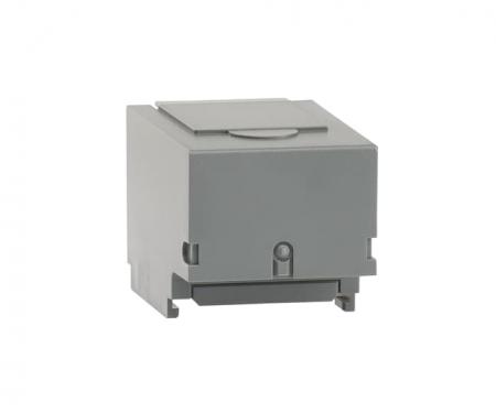 ABB OSS250G1S Klemmenabdeckung Schnappbefestigung grauer Kunststoff IP3X kurze Ausführung