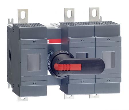ABB OS400D12P Lasttrennschalter für Sicherungen 3-polig 400 A, mit Griff und Welle