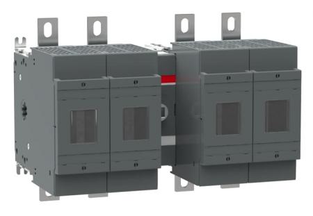 ABB OS400D22N2 Lasttrennschalter für Sicherungen 4-polig 400 A, ohne Griff und Welle ungesich. Neutralleiter rechts
