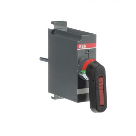 ABB OSV250DK Direktgriff schwarz 65 mm inklusiv Welle und Abdeckung Beschriftung Test-0 OFF-1 ON