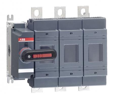 ABB OS250D03K Lasttrennschalter für Sicherungen 3-polig 250 A, mit direkt montiertem Griff