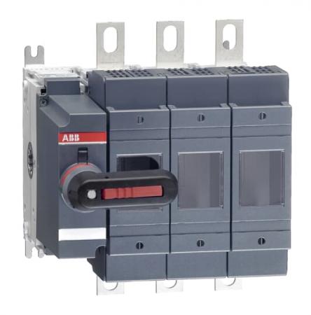 ABB OS200D03K Lasttrennschalter für Sicherungen 3-polig 200 A, mit direkt montiertem Griff