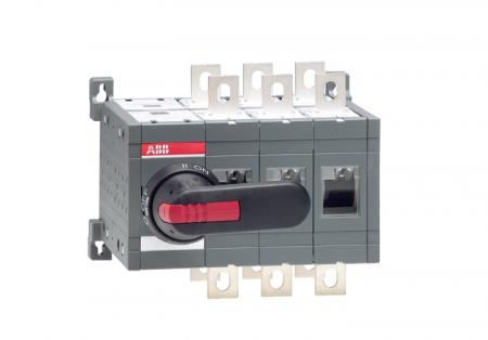 ABB OT315E03CP Lastumschalter 3-polig 315 A, mit Pistolengriff und Welle offene Umschaltung I-0-II