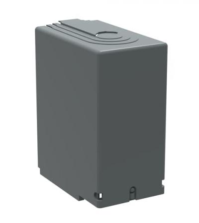 ABB OTS800G1L/4 Klemmenabdeckung Schnappbefestigung grauer Kunststoff IP3X grau lange Ausführung VPE 4