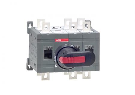 ABB OT200E12CP Lastumschalter 3-polig 200 A, mit Griff und Welle offene Umschaltung I-0-II