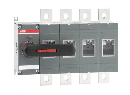 ABB OT800E04K Lasttrennschalter 4-polig 800 A, mit direkt mont. Griff