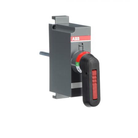 ABB OSV200BK Direktgriff schwarz 65 mm inklusiv Welle und Abdeckung Beschriftung Test-0 OFF-1 ON