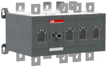 ABB OT800E13C Lastumschalter 4-polig 800 A, ohne Griff und Welle I-0-II