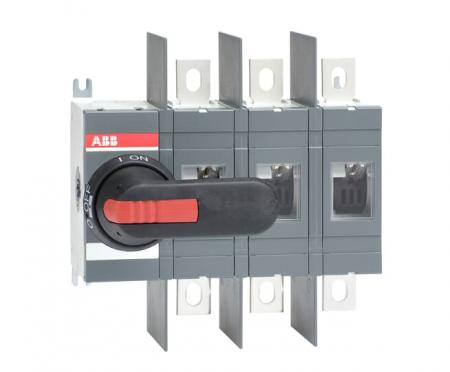 ABB OT400E03WP Lasttrennschalter 3-polig 400 A, mit Griff und Welle mit großem Phasenabstand