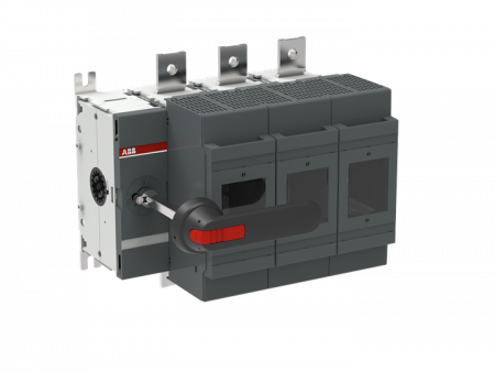 ABB OS630D03P-42 Lasttrennschalter für Sicherungen 3-polig 630 A, mit Griff und Welle