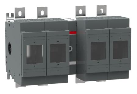 ABB OS800D22N2 Lasttrennschalter für Sicherungen 4-polig 800 A, ohne Griff und Welle ungesich. Neutralleiter (rechts)