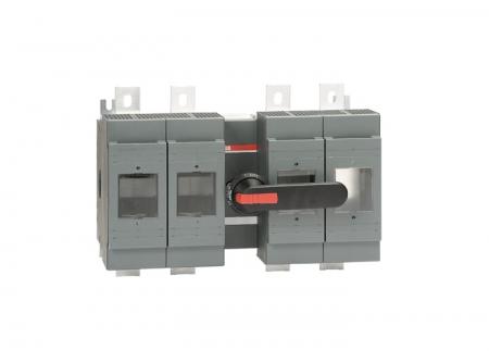 ABB OS800D22N2P Lasttrennschalter für Sicherungen 4-polig 800 A, mit Griff und Welle ungesich. Neutralleiter (rechts)